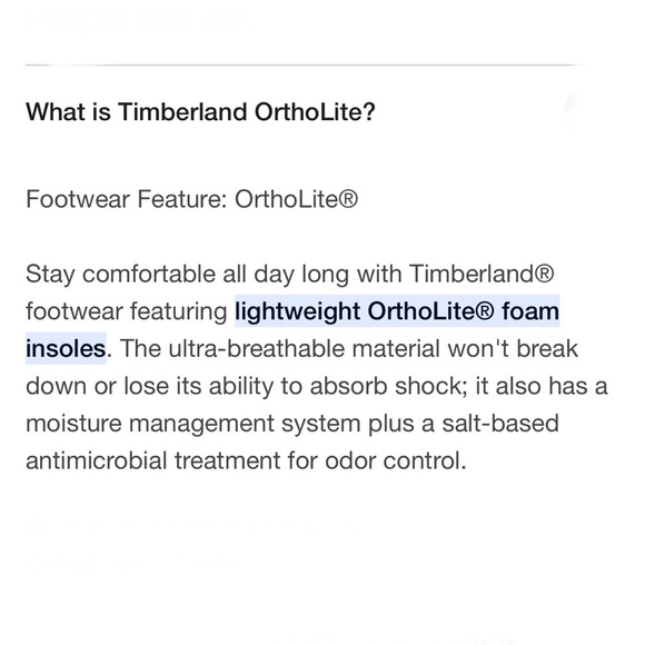 Timberland with Ortholite Boots - Picture 12 of 12